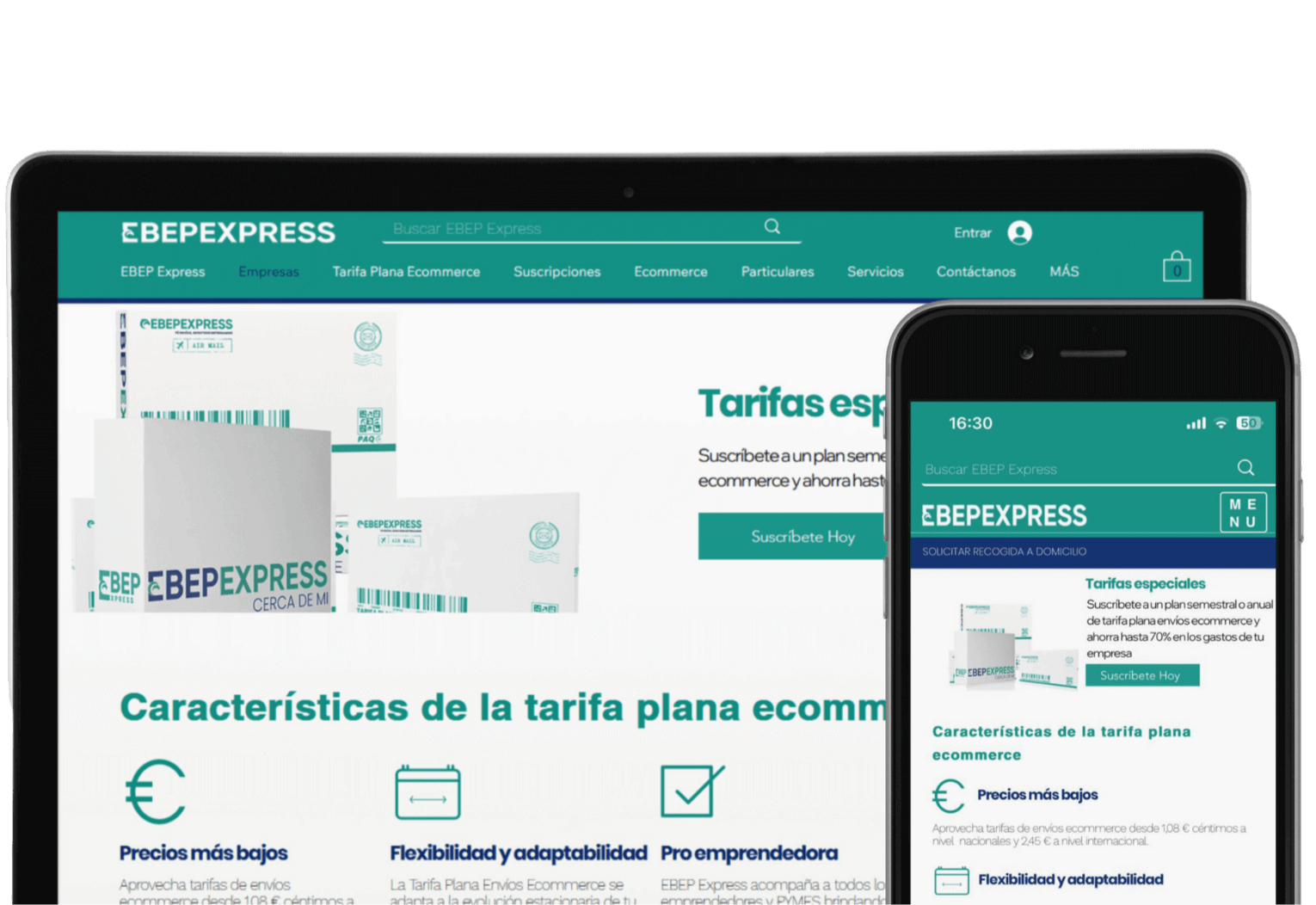 Логістика електронної комерції з фіксованими тарифами EBEP Express